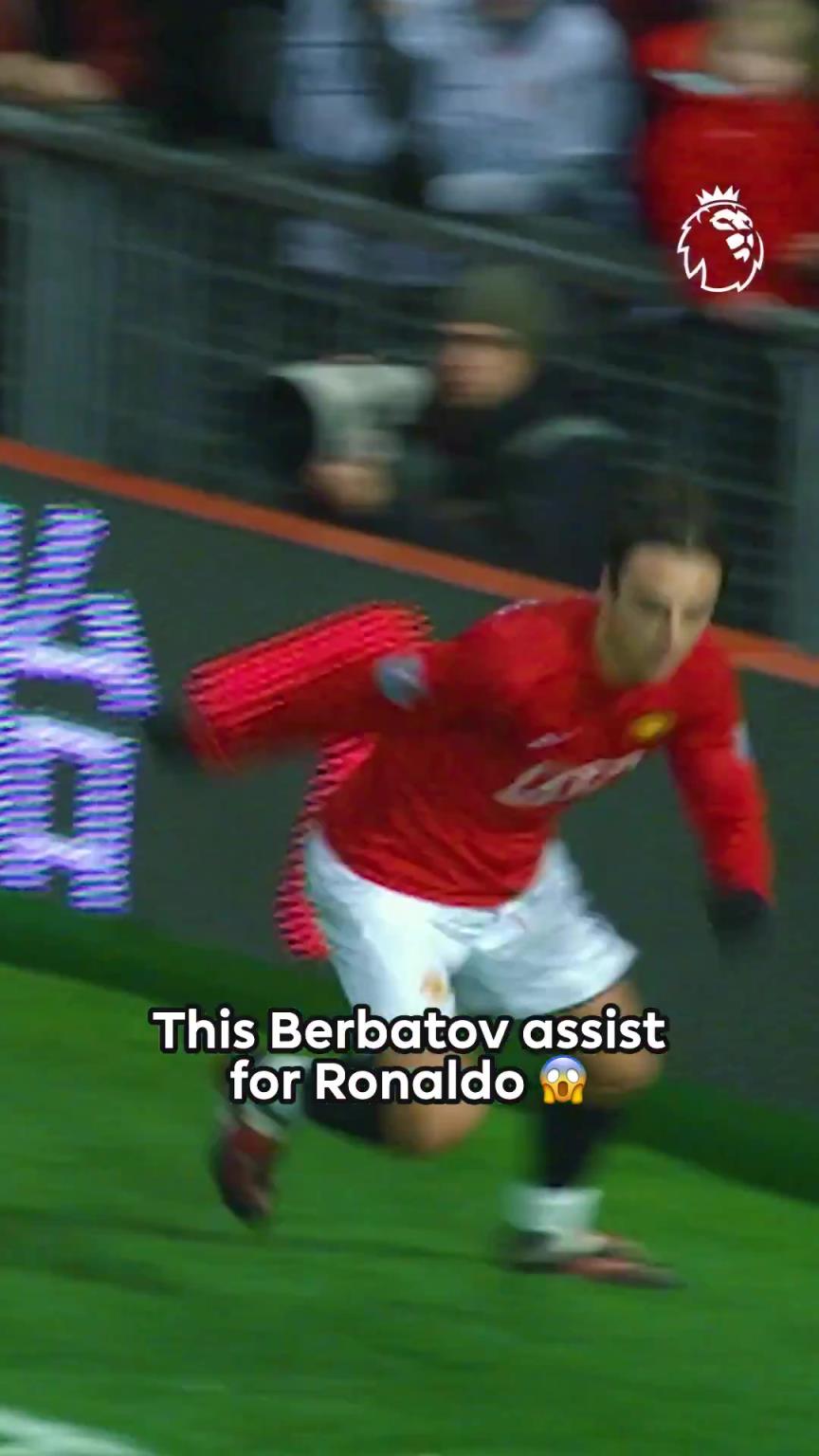 曼联名场面贝巴“锦湖回旋”助攻C罗破门