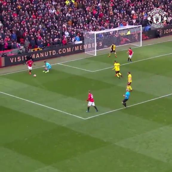 回顾马夏尔对阵沃特福德的这粒精彩进球