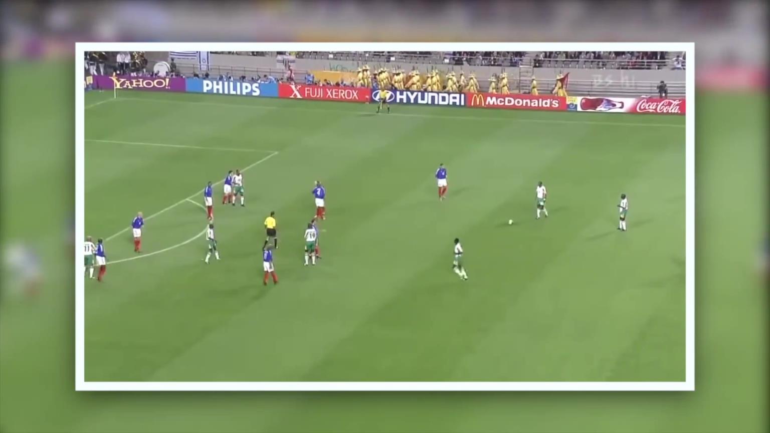 一战成名！世界杯经典战：塞内加尔1比0爆冷击败卫冕冠军法国！