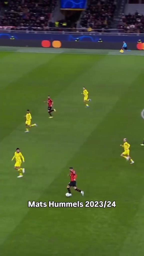 定海神针！胡梅尔斯23/24赛季欧冠防守精选！