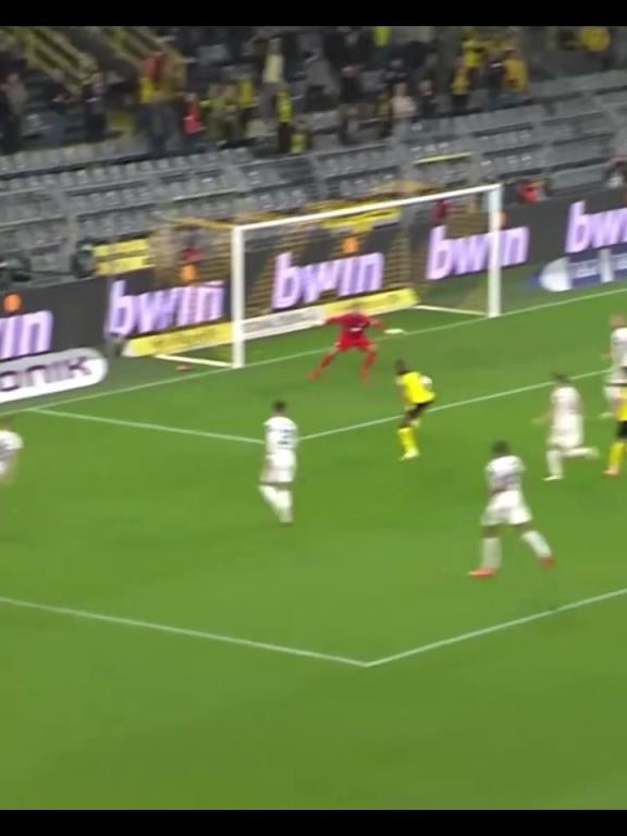 各庆祝各的！名场面：哈兰德多特时期的爆射绝杀！