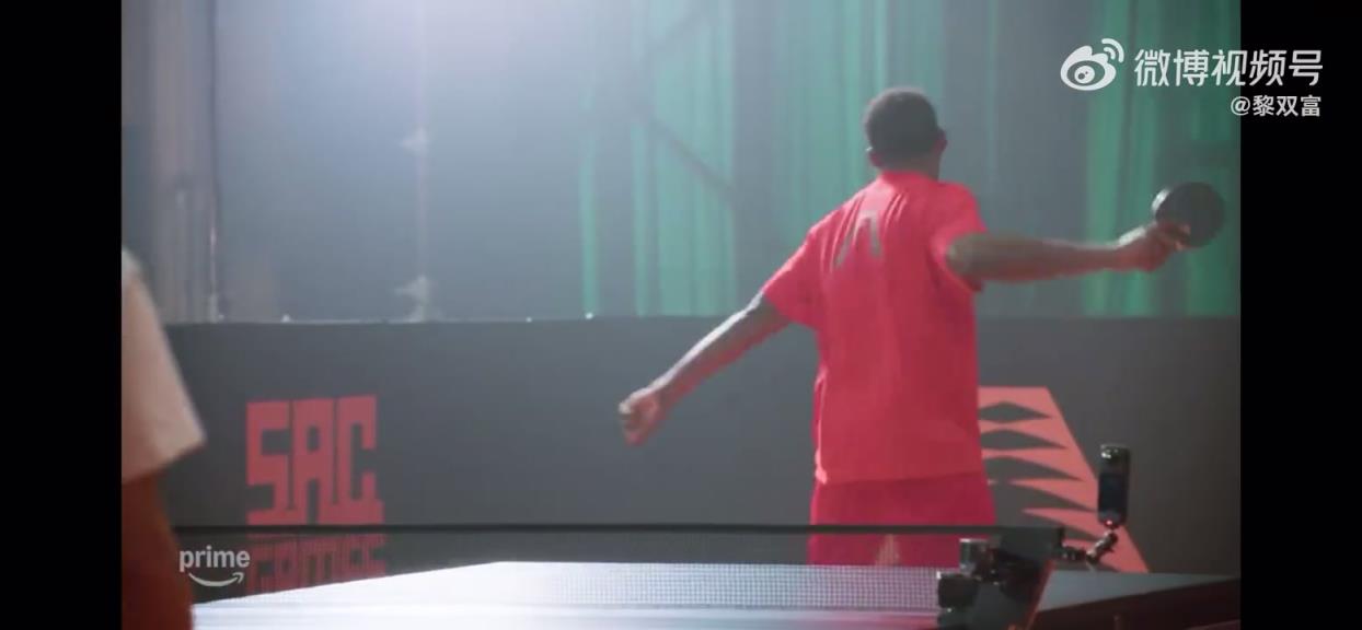 爱德华兹在奥运乒乓球女选手莉莉·张身上得分，兴奋得不得了！