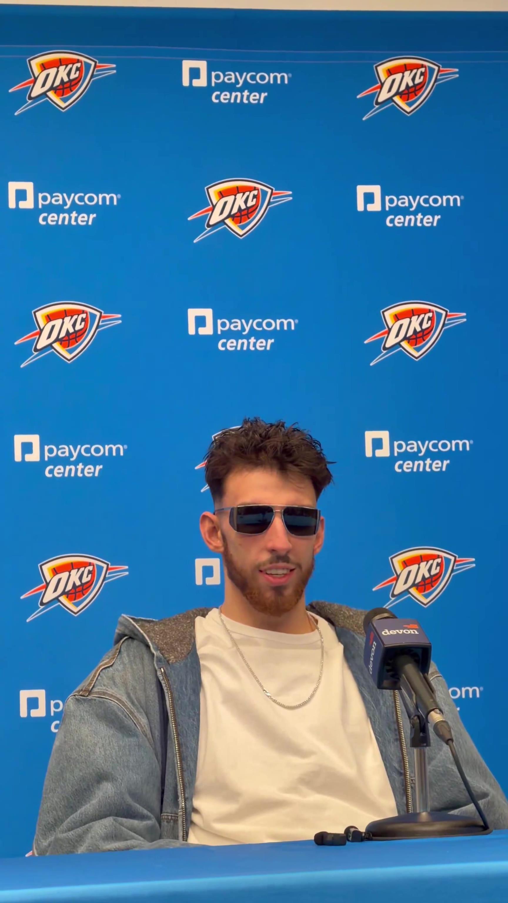 雷霆16连胜！切特：我们在场外也经常一起玩，这对赢球也有帮助