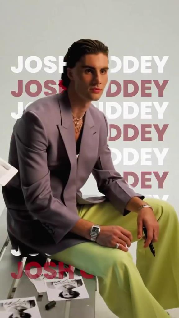 你小子确实帅！吉迪此前拍摄的时尚大片！