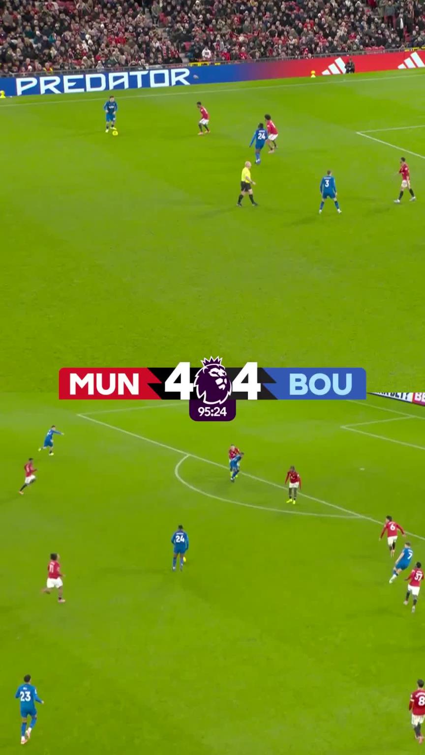 拉门斯在伤停补时阶段两次扑救，将比分维持在 4-4