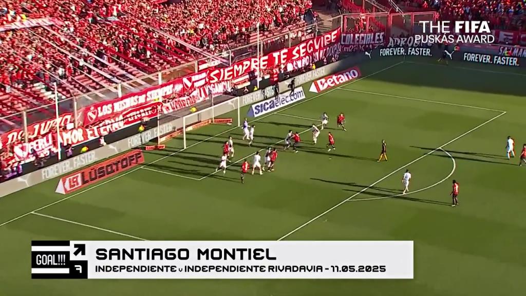 2025普斯卡什奖：蒙铁尔超远倒钩