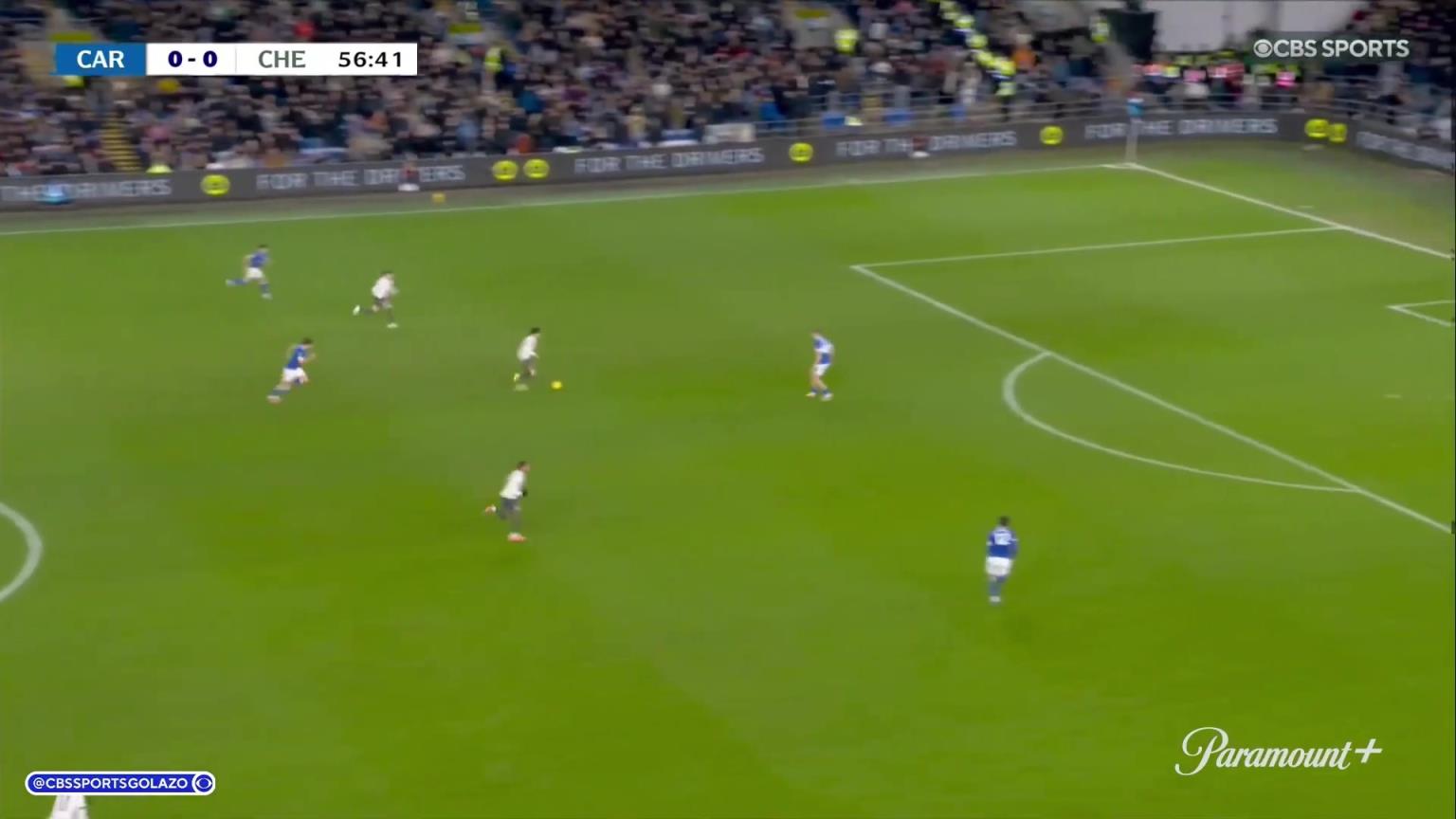 终于打破僵局！博纳诺特断球，加纳乔小角度破门