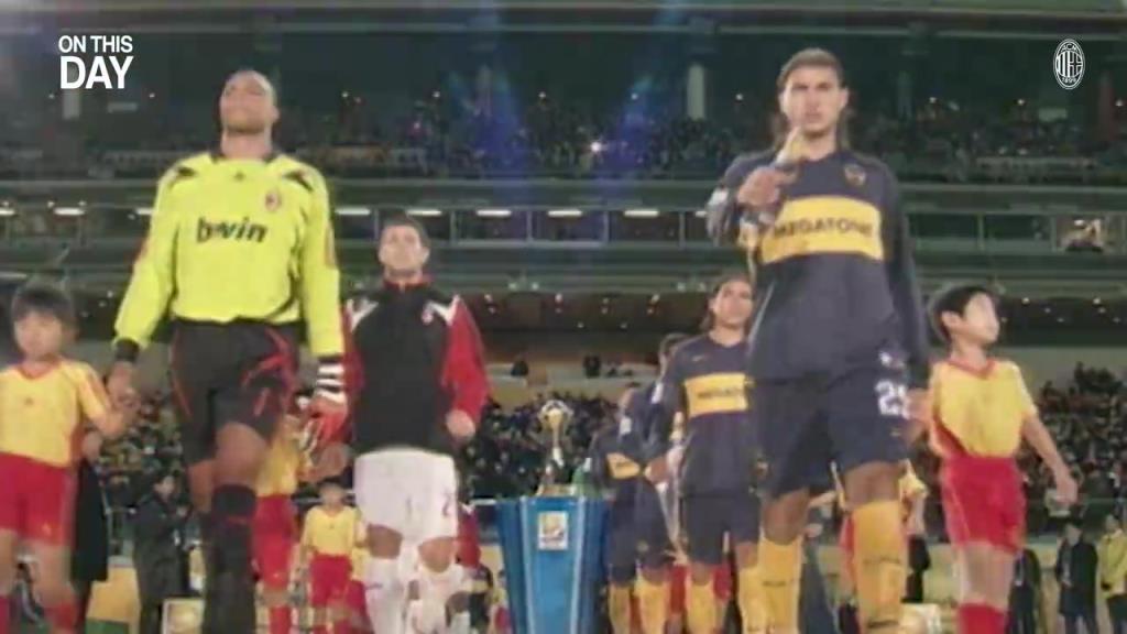 卡卡的个人表演秀！07年的AC米兰是首支赢得世俱杯的欧洲球队！