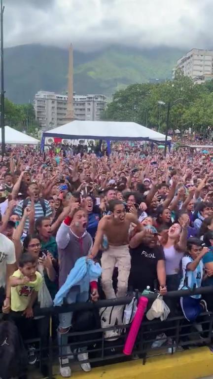 世界的梅西！3年前委內瑞拉人民庆祝阿根廷夺冠