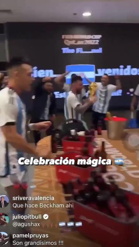 不愧“球全”！见到梅西手举大力神杯上桌，劳塔罗马上跟进