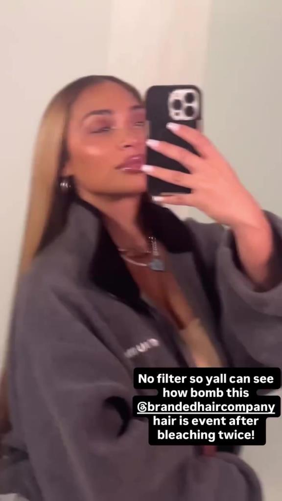 登哥这审美...哈登女友晒自拍，这颜真欣赏不来