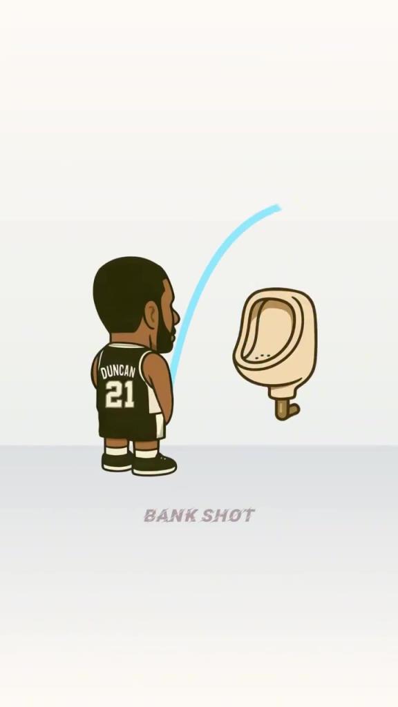 NBA球星如何小便？看到西蒙斯实在没忍住