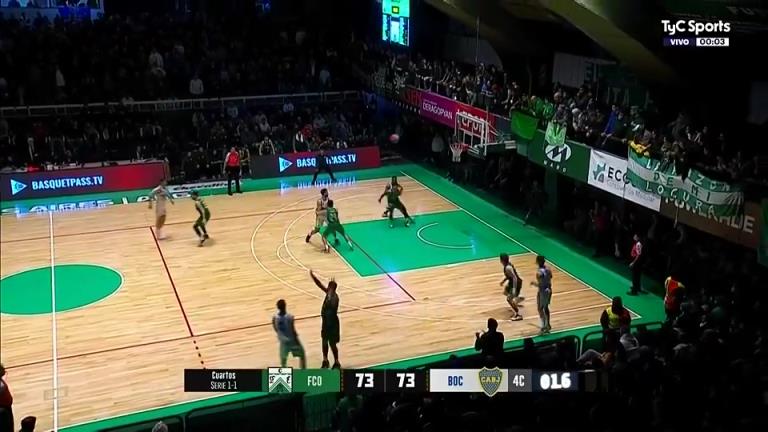 上帝之手！阿根廷联赛逆天超远三分绝杀，从后场底线直接抡进