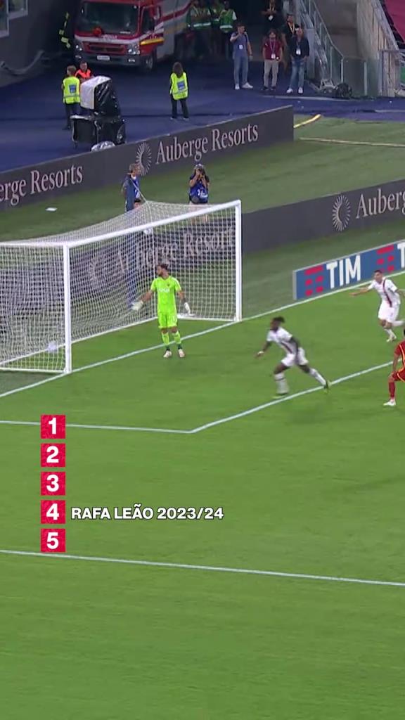 个人能力完美展现！AC米兰对阵罗马的五佳球！哪一球你印象最深？