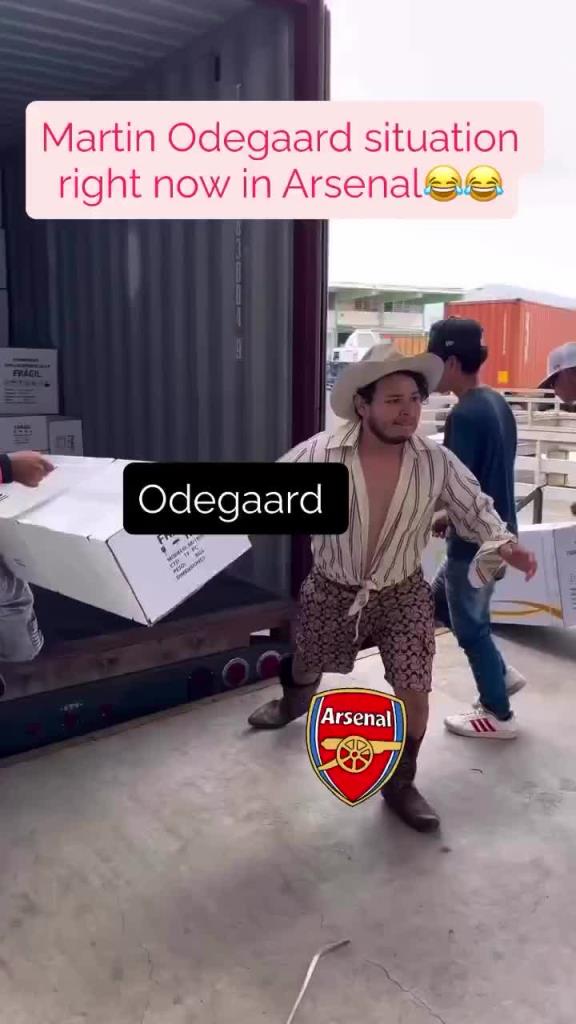 国外枪迷：现在的厄德高在阿森纳比赛中是这样的