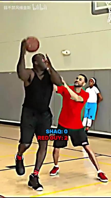 有三分的奥尼尔是什么水平？奥尼尔1v1单挑名场面！