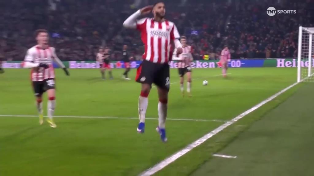 拜仁1-1遭埃因霍温扳平！塞巴里世界波直挂死角！