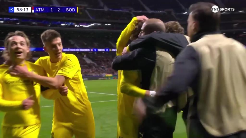 博德闪耀2-1反超马竞！霍格门前混战捅射得手！