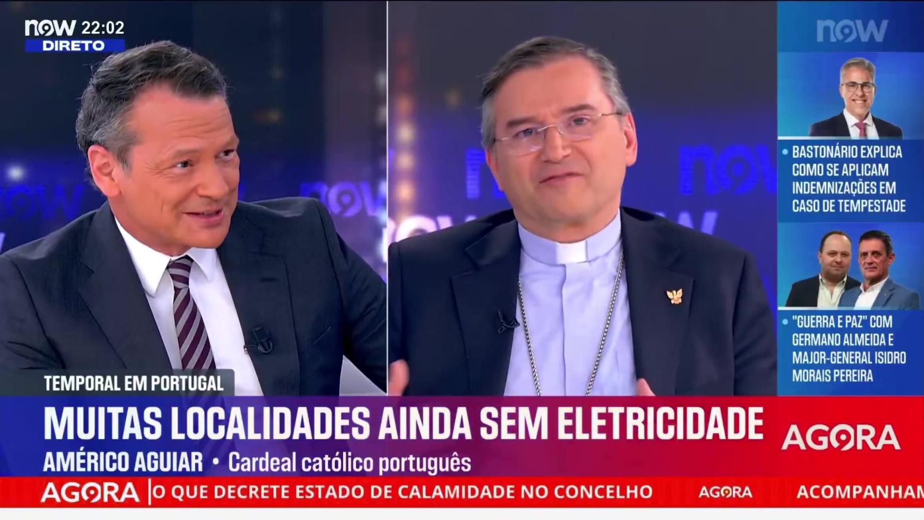 这该死的足球！葡萄牙新闻电视台工作人员庆祝吓到了嘉宾