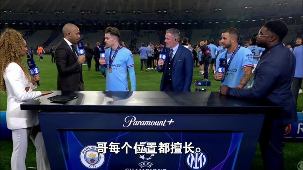 名场面！格拉利什：巅峰的你能过掉沃克吗？亨利：随便过！