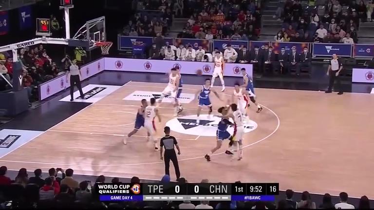 此前差距这么大！2022年世亚预，中国男篮曾41分狂胜中国台北