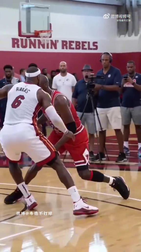 AI满足了人们对于乔丹VS詹姆斯单挑的终极幻想