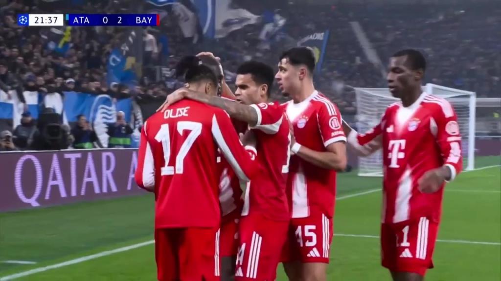 复刻罗本绝技！奥利赛右路内切抽射破门拜仁再下一城！