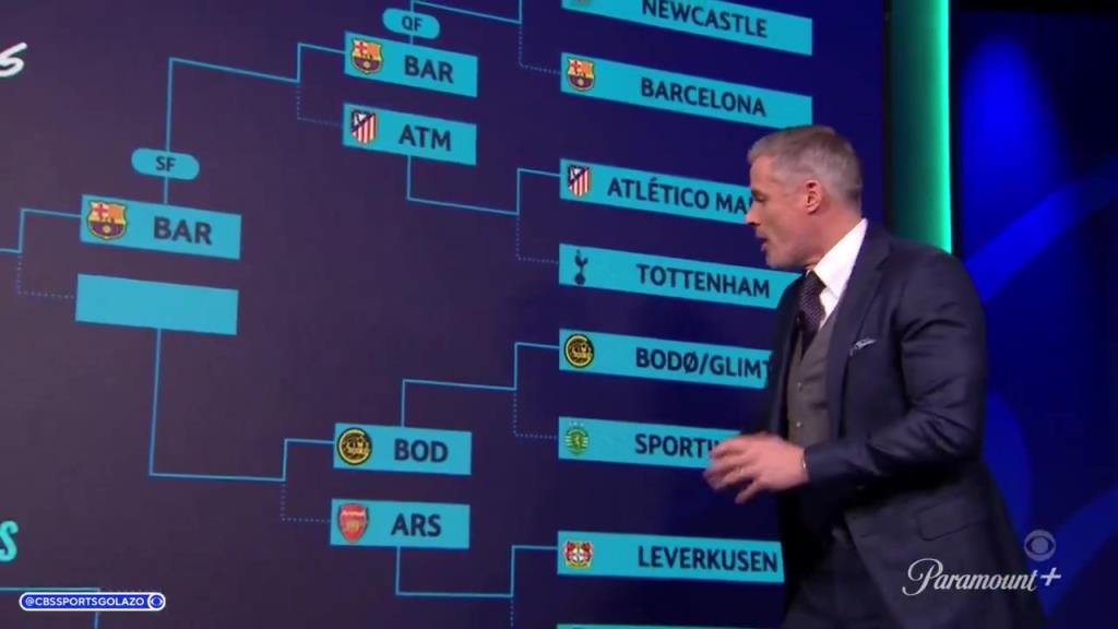 信服吗？卡拉格预测赛季欧冠冠军