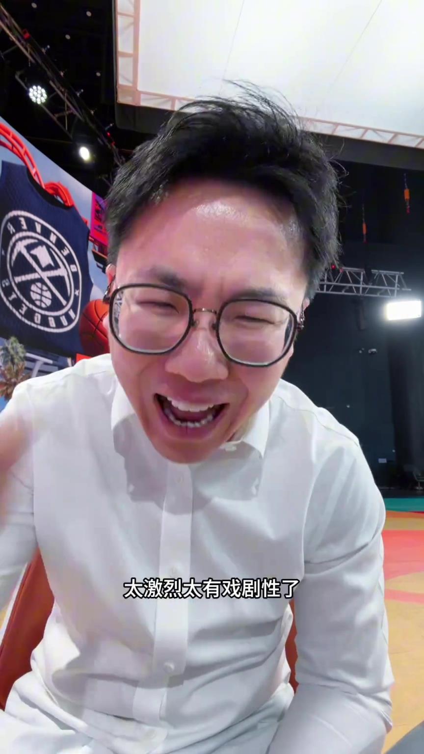 解说孔祥宇点评：湖人v掘金太有戏剧性！就应该看这种篮球比赛！