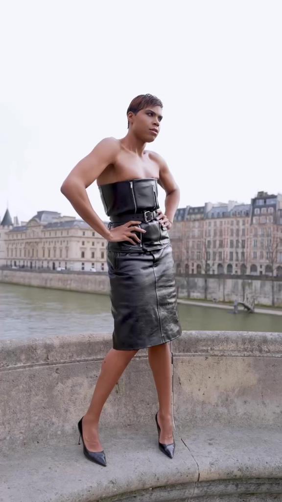 造型很妖娆啊！EJ酱拍摄时尚大片，这你受得了嘛？