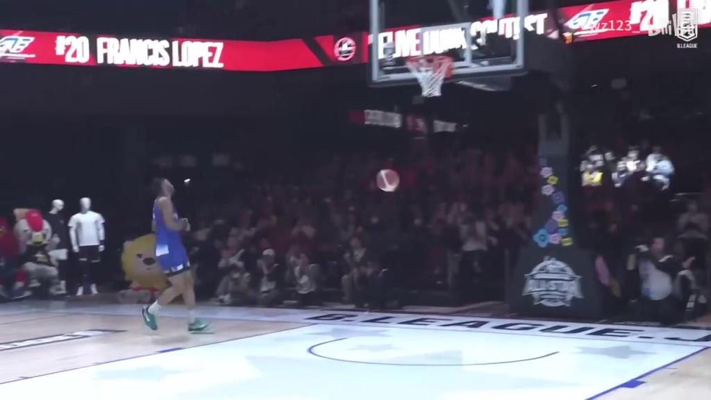 水平如何？26年日本联赛的全明星扣篮大赛！