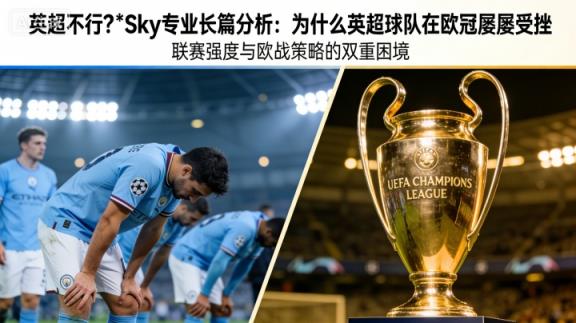 英超不行❓Sky专业长篇分析：为什么英超球队在欧冠屡屡受挫