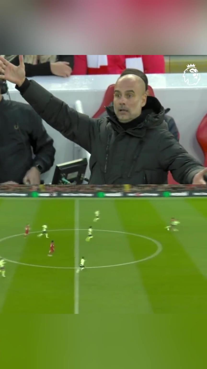 这就是足球电影！萨拉赫冲刺，瓜帅滑倒，渣叔庆祝！