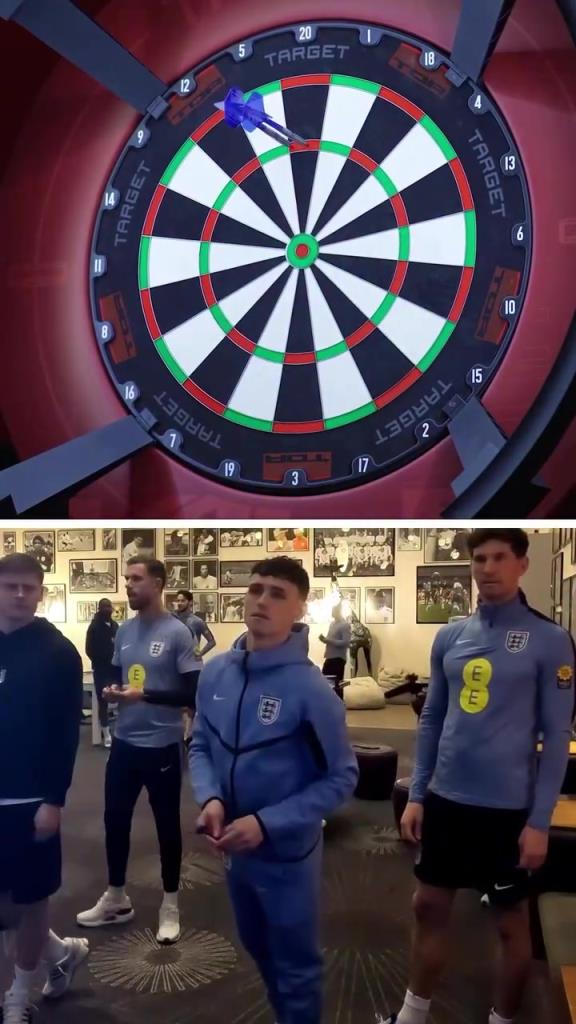 幸亏拍下来了！飞镖大师福登上线了！