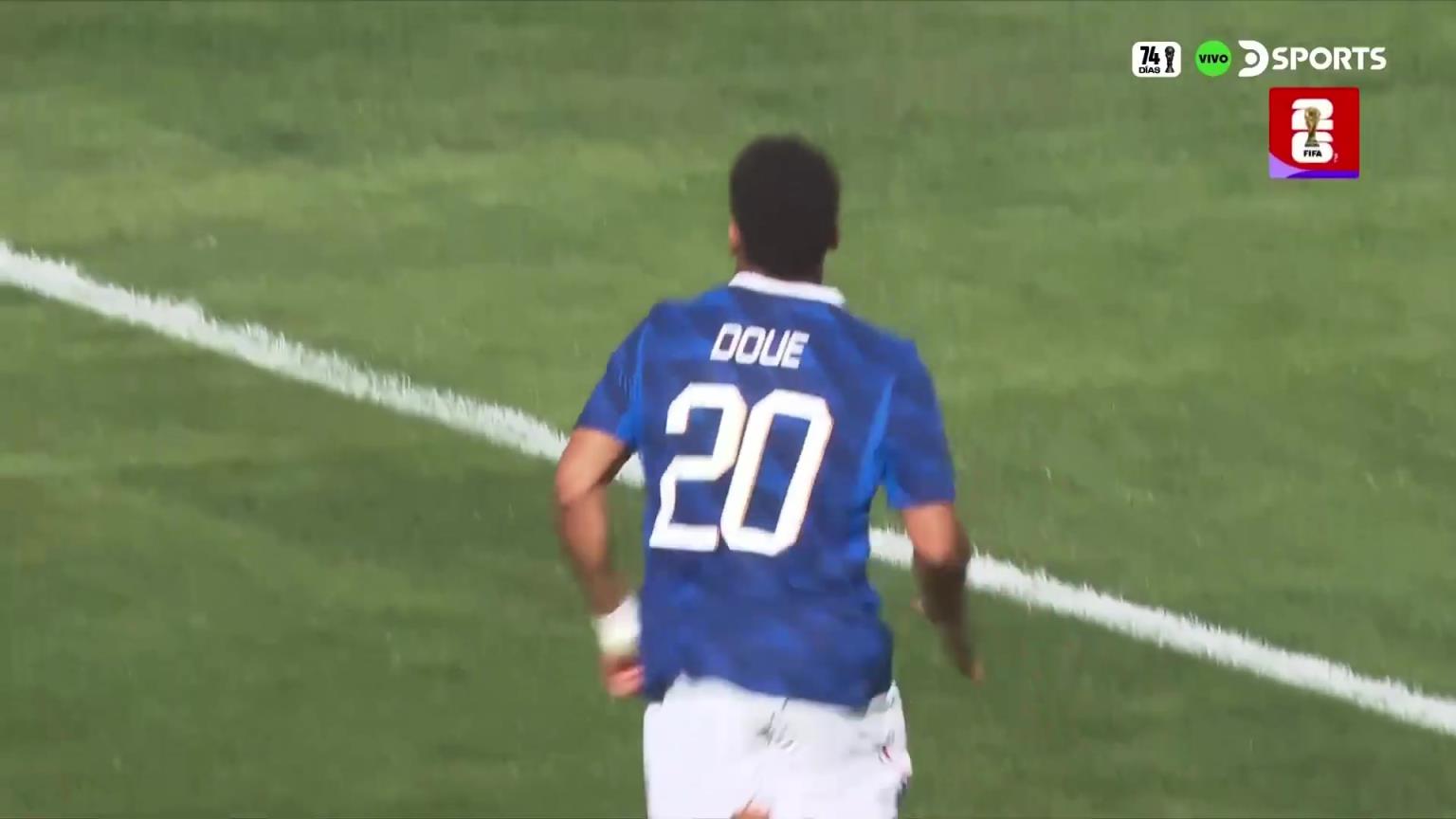 法国3-0哥伦比亚！图拉姆横传助攻，杜埃包抄推射破门双响！