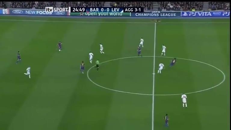 上帝穿了10号球衣！名场面：梅西对阵勒沃库森上演五子登科！