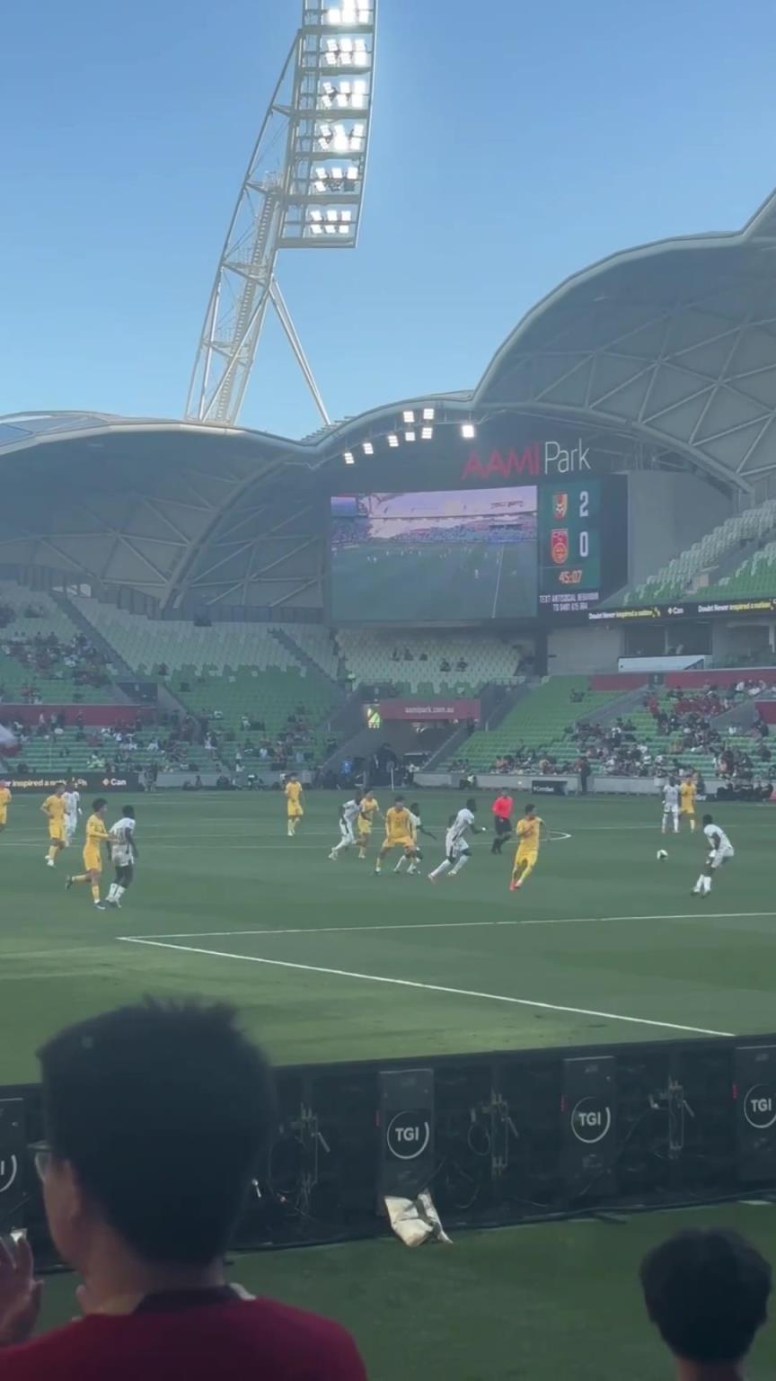 可惜啊！现场看林良铭下半场开场险些破门