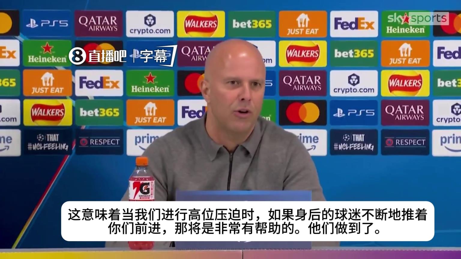 斯洛特：相较上周，我们取得很大进步。有大量机会但很难转化进球