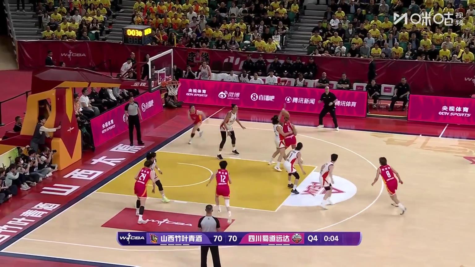 牛！WCBA总决赛 张茹上反篮 助山西女篮绝杀四川！