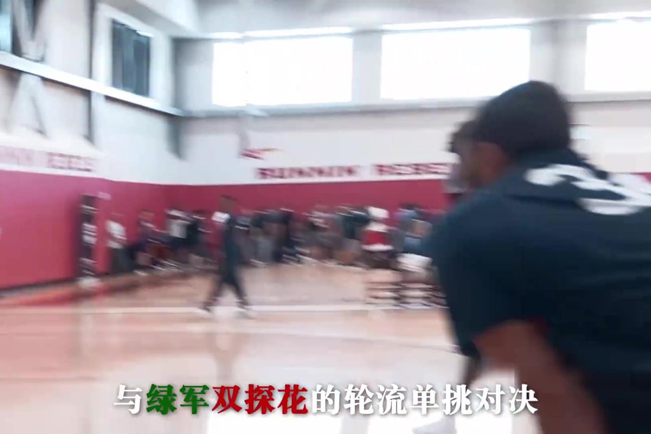 83分先生热巴单挑梦之队球星，现代中锋的得分能力到底有多强...